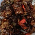 Cooksnap dari Etik Sumini untuk resep Spicy Chicken Karage with Blackpepper Sauce