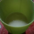 El cooksnap de Cintia cuando hizo Licuado de banana y leche.