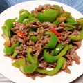 Ronnie~® 的 青椒炒牛肉 cooksnap