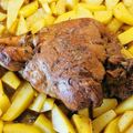 Cooksnap από Stella Stat στη συνταγή Αρνί μουσταρδομελωμένο στο φούρνο με πατάτες!!!