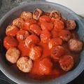 Cooksnap de Elodie GOSSET sur la recette Boulettes de boeuf à la sauce tomate