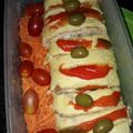 El cooksnap de Nancy cuando hizo Pionono de atún.