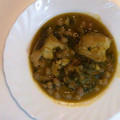 El cooksnap de victoria cuando hizo ☆ Potaje de garbanzos con bacalao y espinacas.