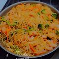 El cooksnap de Ana Roman cuando hizo Chow mein.