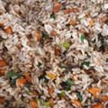 El cooksnap de Wendy Bonilla cuando hizo Arroz chino.