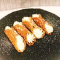 小翎的生酮飲食實驗室 的 失敗的生酮版西西里卡諾里卷 cooksnap