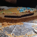 El cooksnap de Rocío cuando hizo Mousse de chocolate blanco con interior de mango y frambuesas.