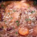 El cooksnap de Carmeta cuando hizo Alubias rojas con berza.(Thermomix).
