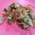 El cooksnap de Rafricana cuando hizo Acelgas salteadas con shiitake.