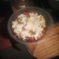 El cooksnap de Micaela cuando hizo Huevos a la turca.