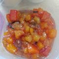 El cooksnap de yulyberth cuando hizo Dulce de lechosa (papaya).