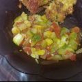 El cooksnap de Merly Santiago cuando hizo Calabacitas fáciles.