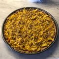 El cooksnap de Gabriela Ferreira cuando hizo Tarta de repollo.