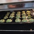 El cooksnap de Diego Caso cuando hizo Buñuelos de acelga y avena al horno.