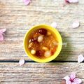 Cooksnap của Rose Truong khi họ làm theo món Chè nhựa đào - Đào hoa lệ