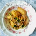 Cooksnap Nur Azliani Amer semasa beliau membuat Ayam Masak Halia.