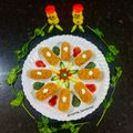 Mamta Pandya's cooksnap of when they made સેવ રોલ્સ.