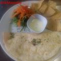 El cooksnap de David cuando hizo Quesadillas de Pollo.
