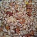 El cooksnap de Carmeta cuando hizo Alubia pinta con arroz.