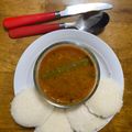 Sharayu Tadkal Yawalkar's cooksnap of when they made Semolina Idli #IdliDay.