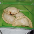 El cooksnap de Gabriela Conte cuando hizo Empanadas de Pollo al Verdeo.