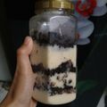 Cooksnap dari Arini Aulia untuk resep Oreo Cheesecake in Jar (No Bake) Simple