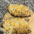 El cooksnap de Jesús Montero cuando hizo Berenjena rellena de pollo.