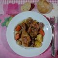 El cooksnap de Memo de Vernazza cuando hizo Pollo al horno sobre colchón de verduras (muy fácil y muy rico).