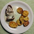 El cooksnap de Coghlanblues cuando hizo Solomillo de cerdo con papas al horno y salsa de roquefort.