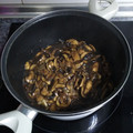El cooksnap de juani1000 cuando hizo Champiñones al ajillo.🍄🍄.