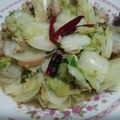 รูป Cooksnap ของ ถนัดสิงห์ เมื่อเขาทำ ผักกาดขาวผัดพริกแห้ง