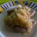 El cooksnap de Juan Antonio Revilla Sánchez cuando hizo Salchichas encebolladas al vino tinto.