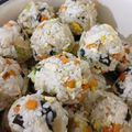 Cooksnap dari Jennifer Steffany untuk resep Jumeokbab (Bola Nasi Korea)