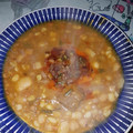 El cooksnap de Matias Sebastian Campos cuando hizo Locro criollo.