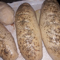 El cooksnap de Abigail Veron cuando hizo Pan casero relleno.