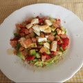 El cooksnap de Antonia García Fernández cuando hizo Ensalada de cuscús y pimientos del piquillo.