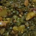 Priyanshi prashar का कुकस्नैप जब उन्होंने आलू फली की सब्जी (aloo phali ki sabzi recipe in Hindi) बनाया था।