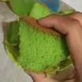 Cooksnap dari Dessy Anwar untuk resep Sponge Cake Pandan Santan with Oreo (lembut bgt.. irit 3 telur)
