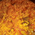 El cooksnap de Elena C cuando hizo Arroz meloso de níscalos y solomillo 🌾 🍄 🐷 🍂🍂.