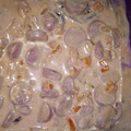El cooksnap de Norma Gallegos cuando hizo Salchichas con pimientos en crema de chipotle.