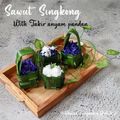 Cooksnap dari Febry Caturia untuk resep Sawut Singkong with Takir Anyaman Pandan