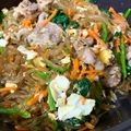 Cooksnap của Bòn Bon khi họ làm theo món Miến trộn Hàn Quốc