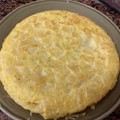 El cooksnap de Miriam Gonzalez cuando hizo Tortilla de patatas con cebolla.