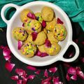 Sneha Patel's cooksnap of when they made બેસન લડડુ (besan laddu racipe in Gujarati).