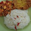 Cooksnap dari Nur Afiyani untuk resep NASI LIWET Sederhana dg SAMBEL TEMPE TERI & Tahu Goreng
