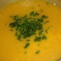 El cooksnap de Sobeida pérez cuando hizo Crema de zanahoria, limonaria y leche de coco.