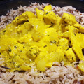 El cooksnap de Becky cuando hizo Pollo al curry (light).