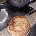 El cooksnap de Isa Molina cuando hizo Panqueques de avena sin harina.