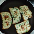 Nita Prajesh Suthar's cooksnap of when they made ચીઝ ગાર્લિક બ્રેડ (cheese Garlic bread recipe in gujarati).