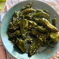 El cooksnap de Marieta cuando hizo Pimientos padron Airfryer.